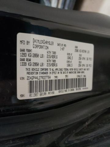 Photo 10 from auction – 2007 DODGE GRAND CARA with VIN 2D4GP44L27R227764