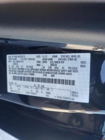 Photo 10 from auction – 2018 LINCOLN MKC SELECT with VIN 5LMCJ2C91JUL11889