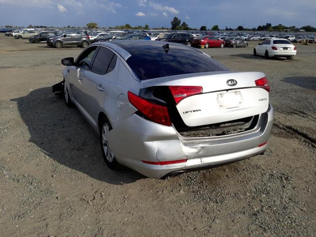 Foto 3 de la subasta – 2013 KIA OPTIMA EX con VIN 5XXGN4A72DG236141