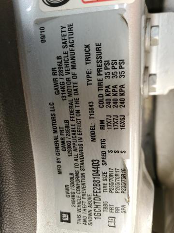 Photo 10 from auction – 2011 CHEVROLET COLORADO L with VIN 1GCHTDFE2B8104403