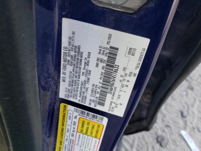 Photo 10 from auction – 2015 FORD FUSION S with VIN 3FA6P0G76FR178633