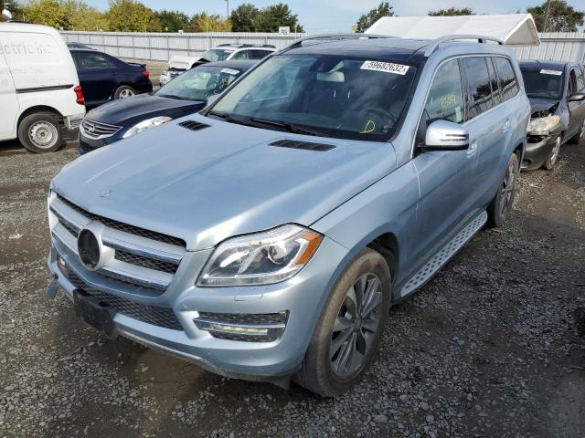 Photo 2 from auction – 2014 MERCEDES-BENZ GL 350 BLU with VIN 4JGDF2EE7EA349895