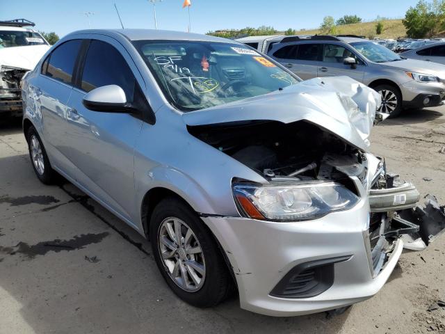 CHEVROLET SONIC LT 2017 with VIN 1G1JD5SH8H4107156 - Photo from auction