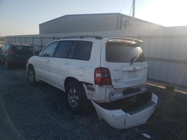 Photo 3 from auction – 2007 TOYOTA HIGHLANDER with VIN JTEHP21A670195545