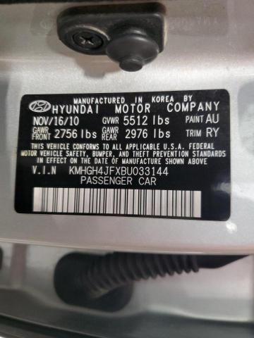 Photo 10 from auction – 2011 HYUNDAI EQUUS SIGN with VIN KMHGH4JFXBU033144