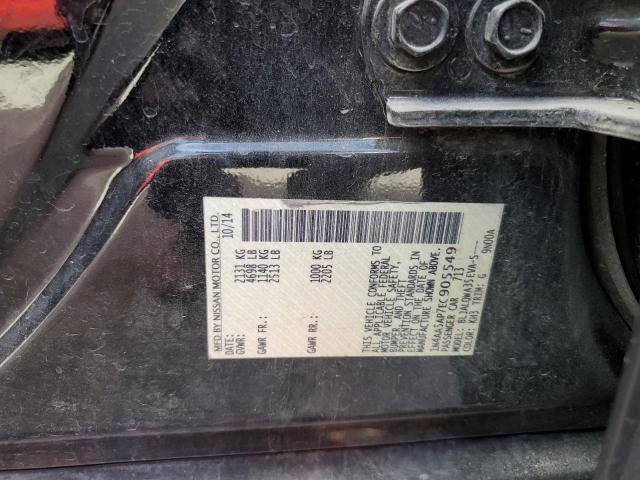 Photo 10 from auction – 2014 NISSAN MAXIMA S with VIN 1N4AA5AP7EC905549