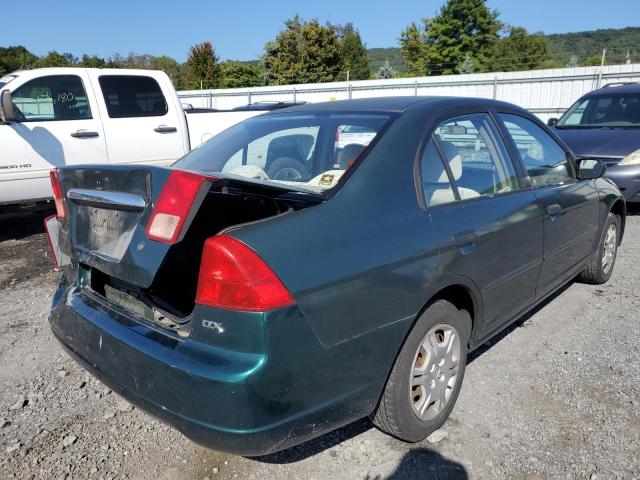 Photo 4 from auction – 2001 HONDA CIVIC DX with VIN 2HGES16281H526261