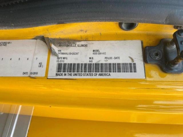 Photo 10 from auction – 2011 INTERNATIONAL 4000 4300 with VIN 1HTMMAALXBH282367