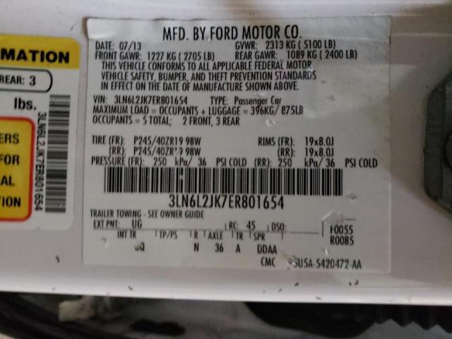 Photo 10 from auction – 2014 LINCOLN MKZ with VIN 3LN6L2JK7ER801654