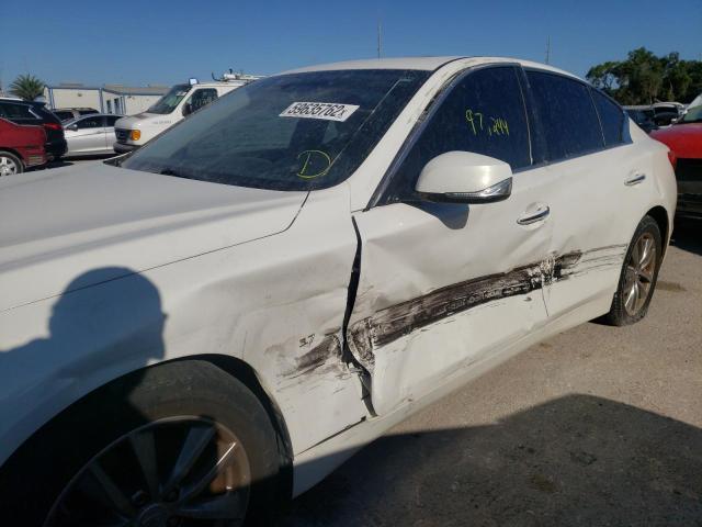 Photo 9 from auction – 2014 INFINITI Q50 BASE with VIN JN1BV7AP4EM682432