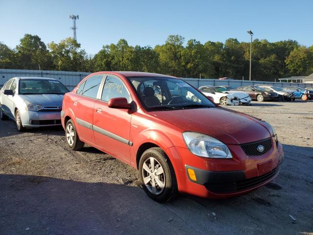 KIA RIO BASE 2009 with VIN KNADE223196509706 - Photo from auction