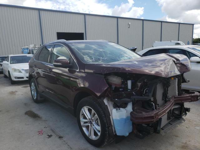 FORD EDGE SEL 2019 with VIN 2FMPK3J9XKBB12177 - Photo from auction
