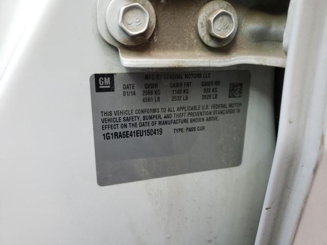 Photo 10 from auction – 2014 CHEVROLET VOLT with VIN 1G1RA6E41EU150419