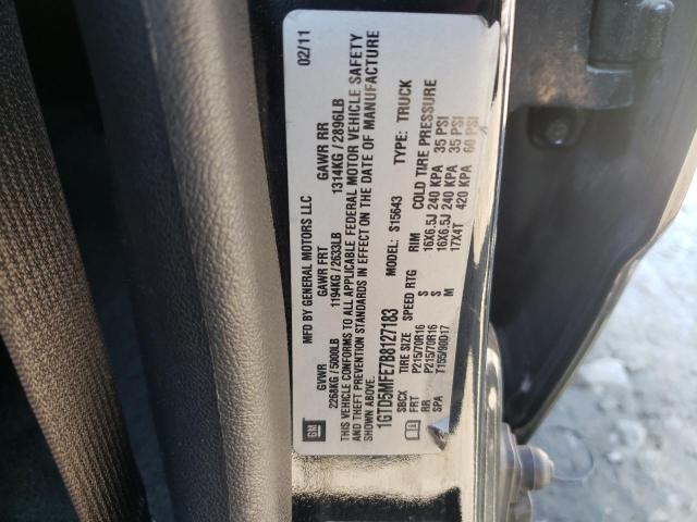 Photo 10 from auction – 2011 GMC CANYON SLE with VIN 1GTD5MFE7B8127183