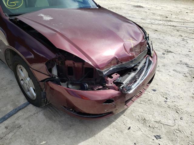 Photo 9 from auction – 2007 CHEVROLET IMPALA LT with VIN 2G1WT55K979177678