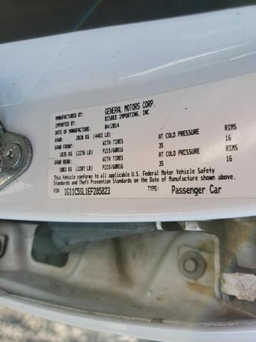 Photo 10 from auction – 2014 CHEVROLET MALIBU 1LT with VIN 1G11C5SL1EF285823