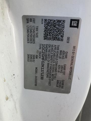 Photo 10 from auction – 2019 CHEVROLET EXPRESS G3 with VIN 1GCZGHFG2K1371230