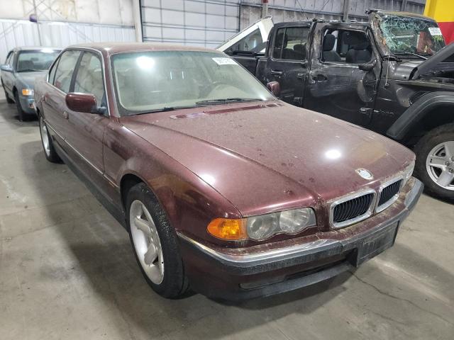 BMW 740 IL 1999 with VIN WBAGH8330XDP02086 - Photo from auction