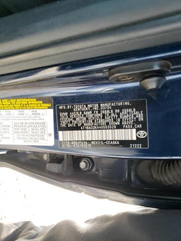 Photo 10 from auction – 2004 TOYOTA CAMRY SE with VIN 4T1BA32K44U503529