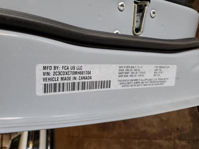 Photo 10 from auction – 2021 DODGE CHARGER R/ with VIN 2C3CDXCT0MH681704
