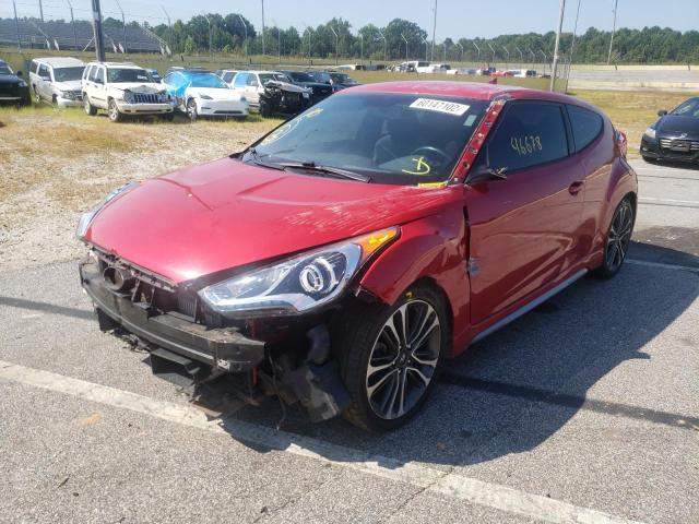 Photo 2 from auction – 2016 HYUNDAI VELOSTER T with VIN KMHTC6AE1GU271570