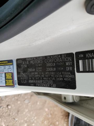 Photo 10 from auction – 2015 KIA FORTE LX with VIN KNAFK4A68F5375531