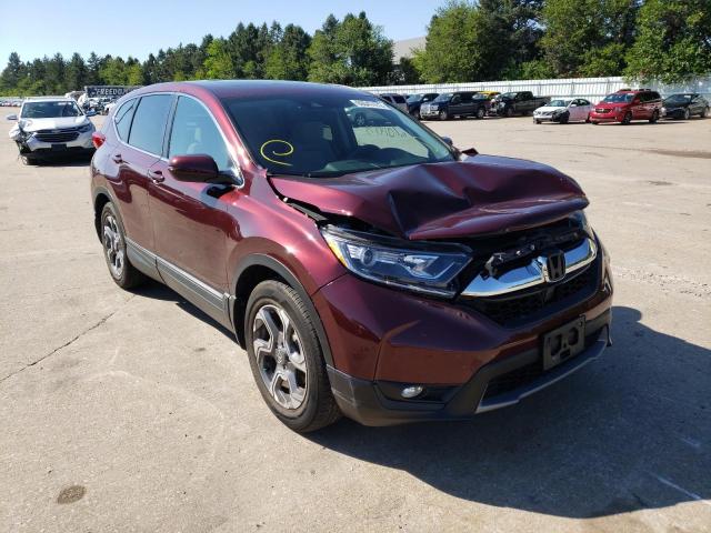 Photo 1 from auction – 2017 HONDA CR-V EX with VIN 7FARW1H55HE028843