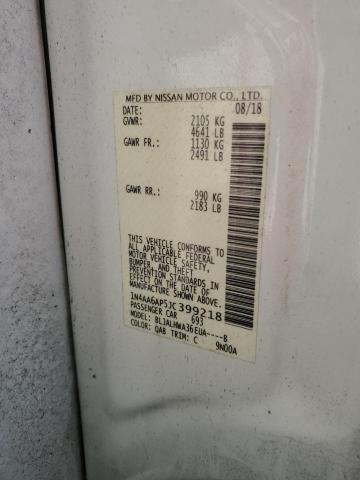Photo 10 from auction – 2018 NISSAN MAXIMA 3.5 with VIN 1N4AA6AP5JC399218