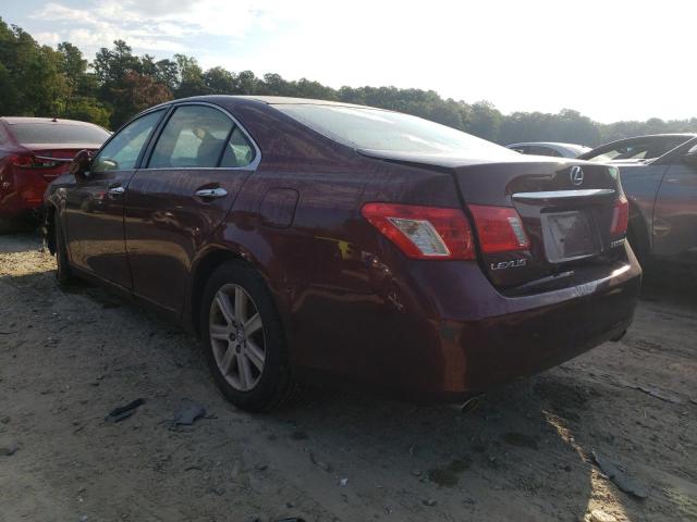 Photo 3 from auction – 2008 LEXUS ES 350 with VIN JTHBJ46G582176512