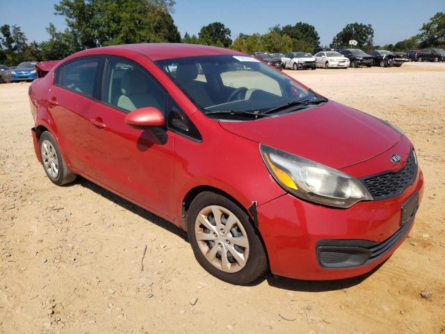 KIA RIO LX 2013 with VIN KNADM4A38D6155367 - Photo from auction