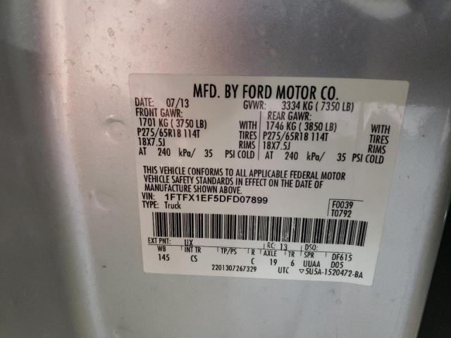 Photo 10 from auction – 2013 FORD F150 SUPER with VIN 1FTFX1EF5DFD07899