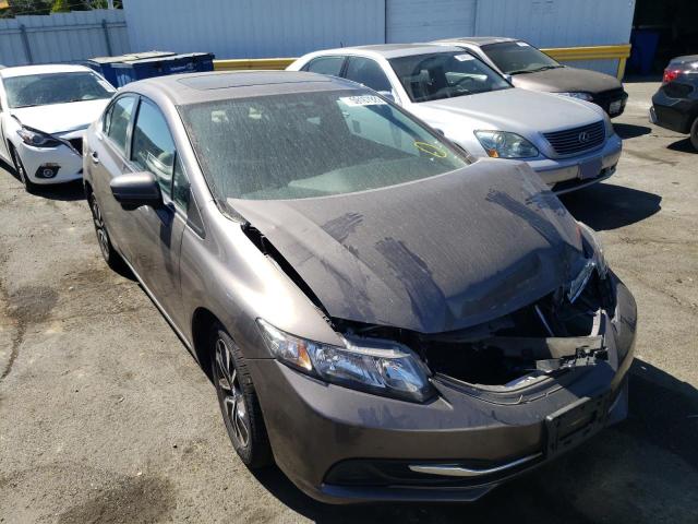 HONDA CIVIC EX 2015 with VIN 19XFB2F8XFE259821 - Photo from auction