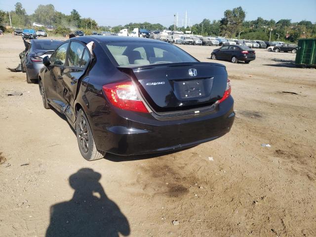 Photo 3 from auction – 2012 HONDA CIVIC LX with VIN 19XFB2F56CE383313