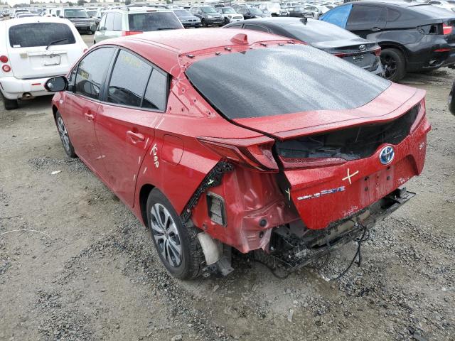 Photo 3 from auction – 2021 TOYOTA PRIUS PRIM with VIN JTDKAMFP8M3181189