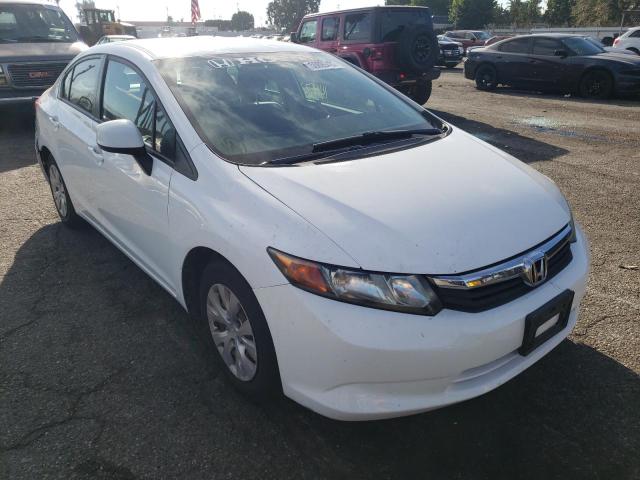 HONDA CIVIC LX 2012 with VIN 19XFB2E58CE034641 - Photo from auction