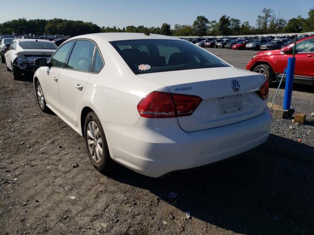 Photo 3 from auction – 2013 VOLKSWAGEN PASSAT S with VIN 1VWAP7A33DC013148