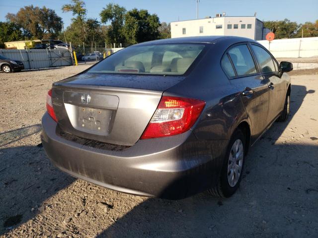 Photo 4 from auction – 2012 HONDA CIVIC LX with VIN 19XFB2F58CE071767