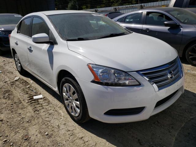 NISSAN SENTRA S 2015 with VIN 3N1AB7AP8FL687665 - Photo from auction