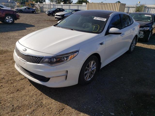 Photo 2 from auction – 2016 KIA OPTIMA EX with VIN 5XXGU4L35GG031950