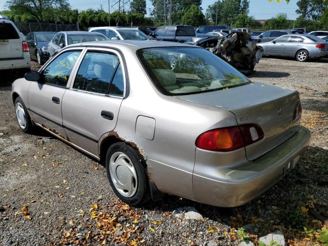 Photo 3 from auction – 2000 TOYOTA COROLLA VE with VIN 2T1BR12E2YC329071