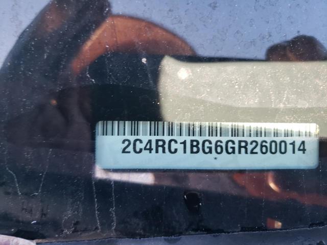 Photo 10 from auction – 2016 CHRYSLER TOWN & COU with VIN 2C4RC1BG6GR260014