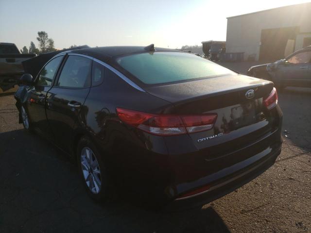 Photo 3 from auction – 2017 KIA OPTIMA LX with VIN 5XXGT4L35HG150313