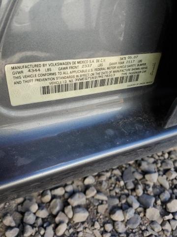 Photo 10 from auction – 2007 VOLKSWAGEN JETTA WOLF with VIN 3VWEG71K07M178313
