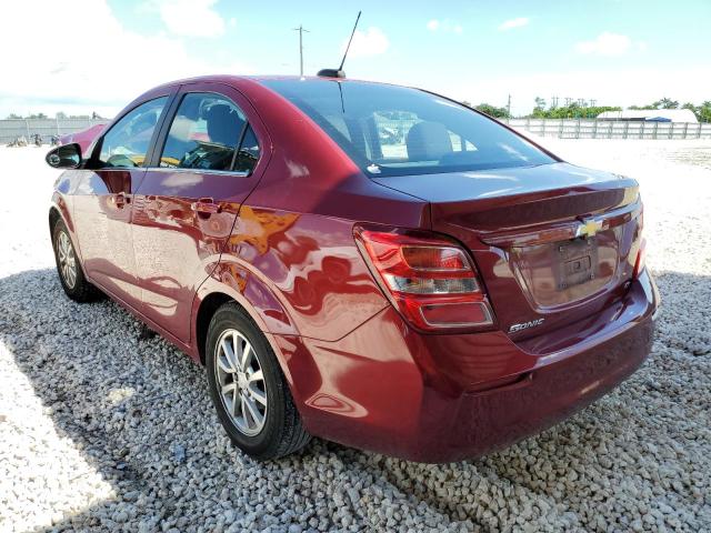 Photo 3 from auction – 2018 CHEVROLET SONIC LT with VIN 1G1JD5SH3J4115008