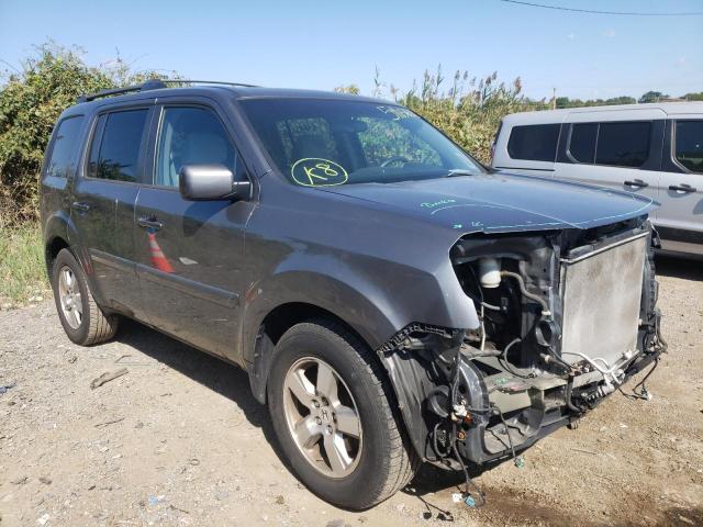 HONDA PILOT EX 2011 with VIN 5FNYF4H41BB046523 - Photo from auction