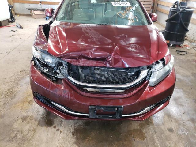 Photo 9 from auction – 2013 HONDA CIVIC EX with VIN 19XFB2F8XDE066906