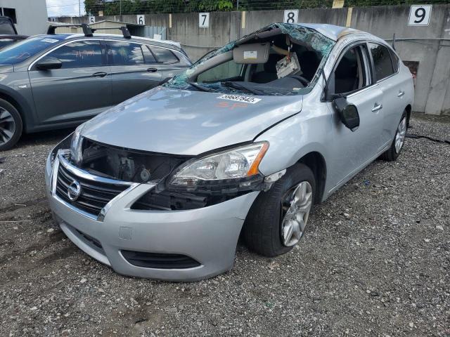 Photo 2 from auction – 2015 NISSAN SENTRA S with VIN 3N1AB7AP5FL692922