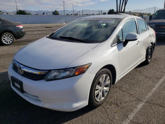 Photo 2 from auction – 2012 HONDA CIVIC LX with VIN 19XFB2E58CE034641