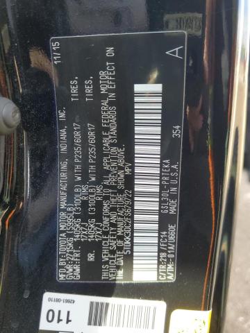 Photo 10 from auction – 2015 TOYOTA SIENNA LE with VIN 5TDKK3DC2FS679722