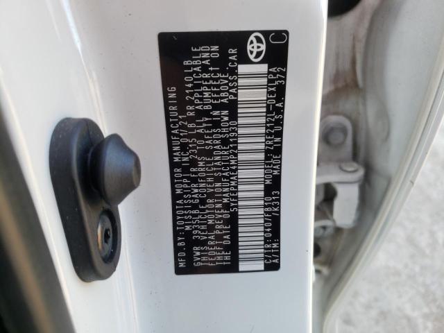 Photo 10 from auction – 2021 TOYOTA COROLLA LE with VIN 5YFEPMAE4MP211930